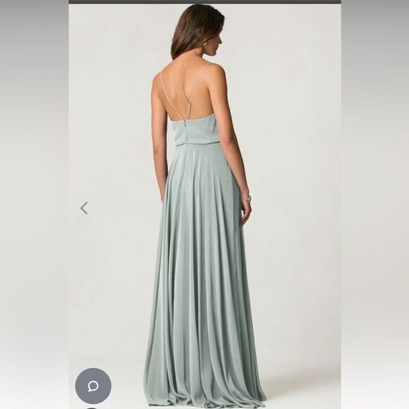 Jenny Yoo Inesse Dress Morning Mist - Picture 4 of 8